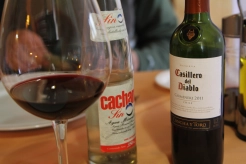 A glass of wine A glass of wine