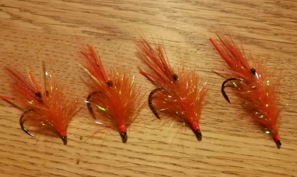 Tied on different hooks Tied on different hooks