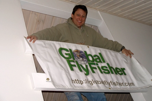 Steve and the banner Steve and the banner