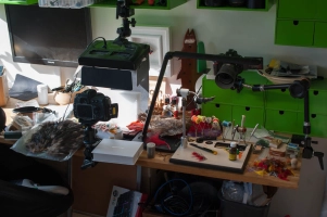 Tying table and fly studio Tying table and fly studio