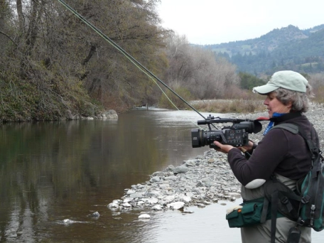 Rod and camera Rod and camera