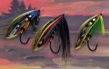 User submitted picture: Three salmon flies.Jock S...